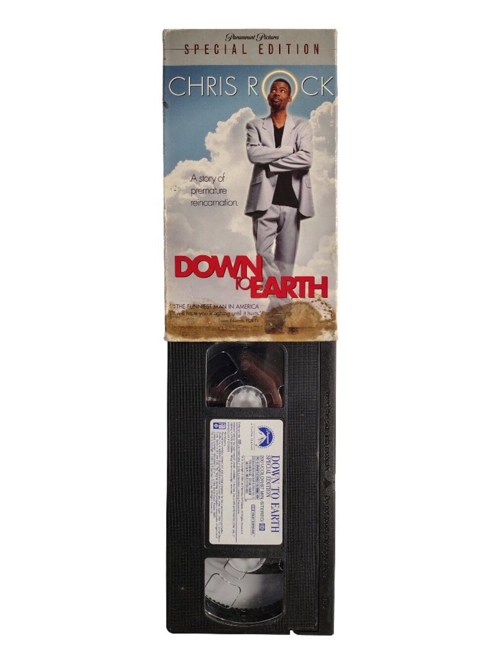 (2001) Down To Earth Rated PG-13 Special Edition VHS Cassette Tape